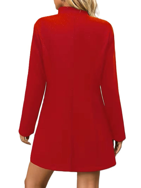 Lydia Short Coat Red