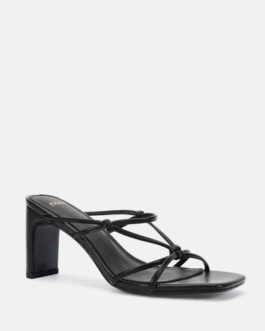 Macie Smooth High Heel Black