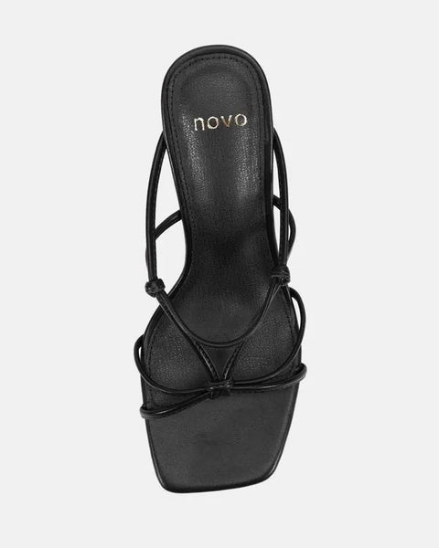 Macie Smooth High Heel Black