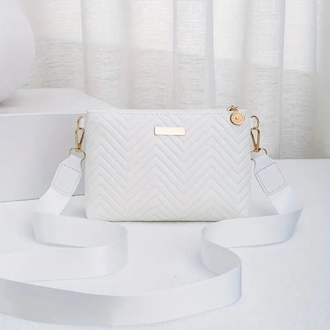 Mini CB Clutch Bag White - Cavorte 