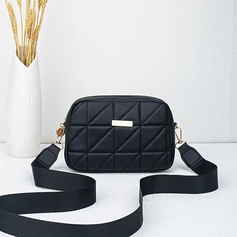 Mini Quilted CB Bag Black - Cavorte 