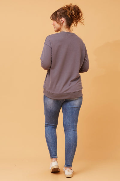 New York City Sweatshirt Gunmetal