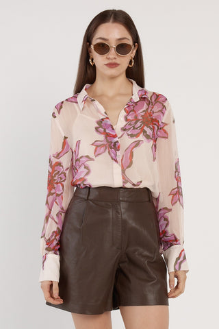 Nyomi Blouse Print Cream