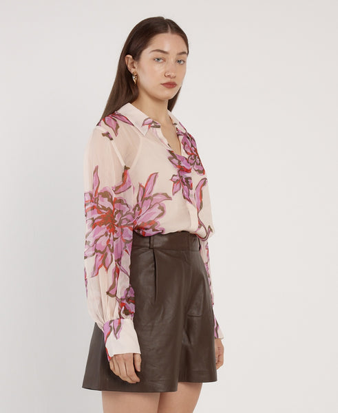 Nyomi Blouse Print Cream