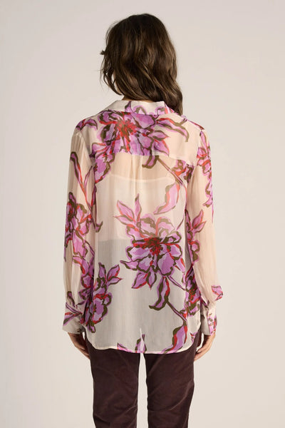 Nyomi Blouse Print Cream