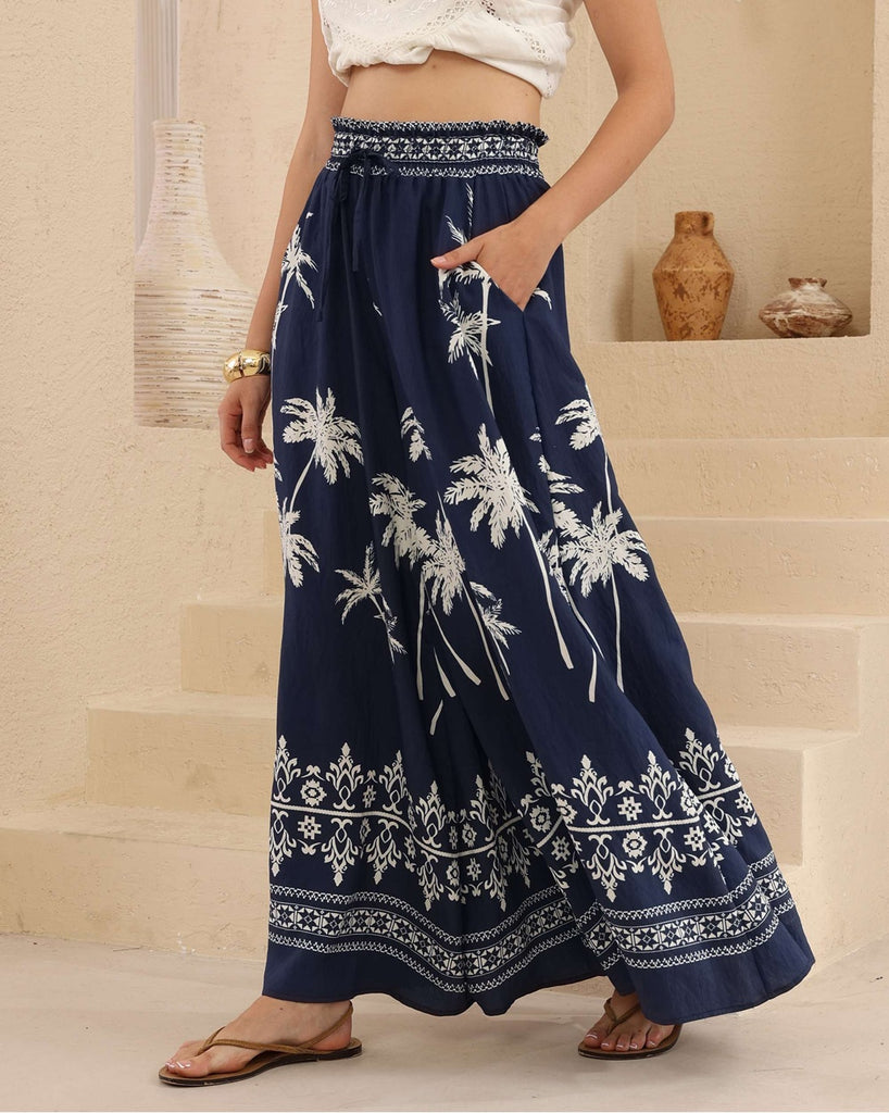 Santiago Pant Navy-Ivory