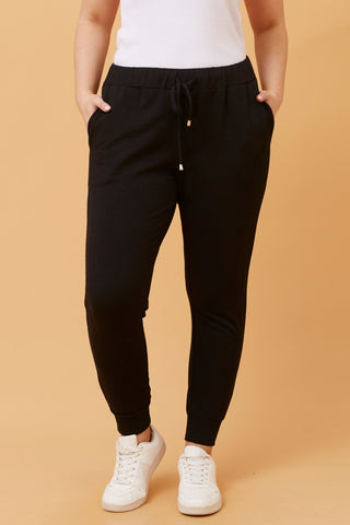 French Terry Jogger Black