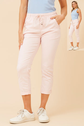 Dolce Jogger Pant Pale Pink