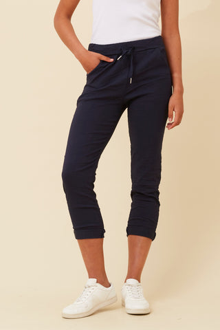 Made in Italy Stretch Pant Navy