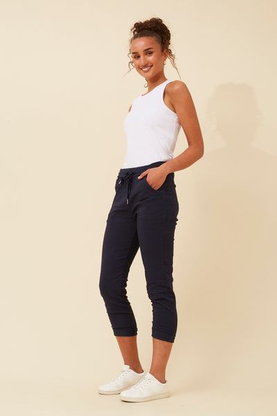 Made in Italy Stretch Pant Navy