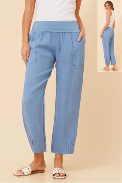 La Biancheria Pantaloni Blue