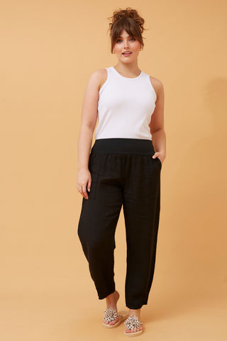 La Biancheria Pantaloni Black
