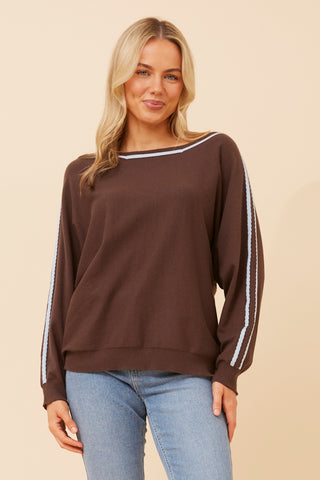 Petra Strip Detail Sweater