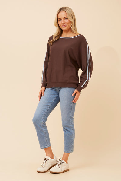 Petra Strip Detail Sweater