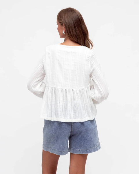 Leila Tie Front Top