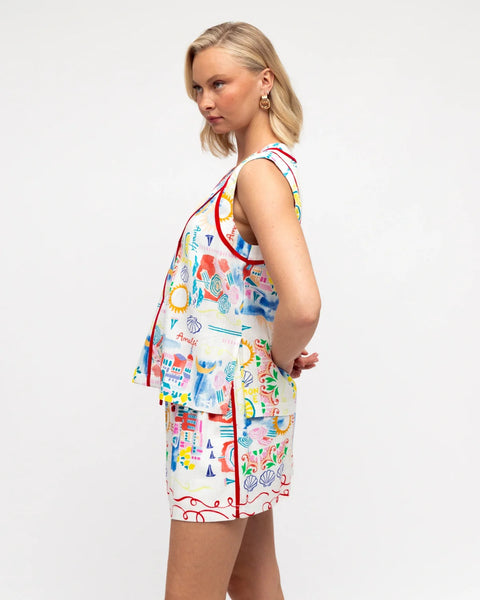 Italian Summer Skirt Set
