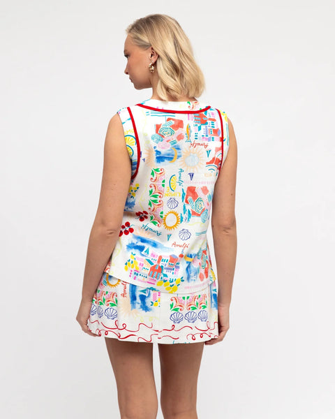 Italian Summer Skirt Set