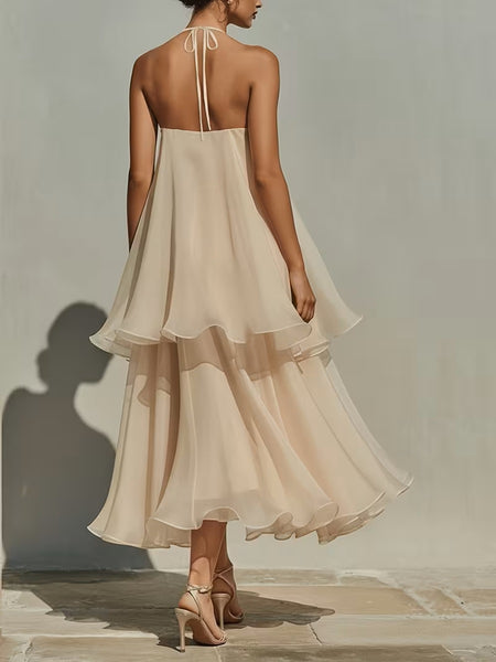 Paris Formal Dress Champagne