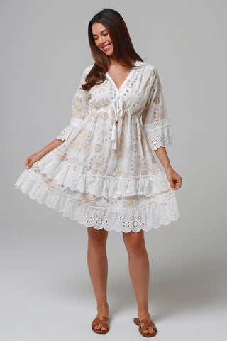 Chloe Boho Cotton Dress
