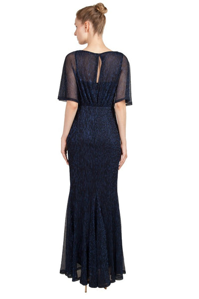 Rene Formal Dress Curve Navy