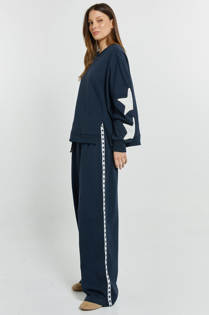 Saskia TrackPant Navy