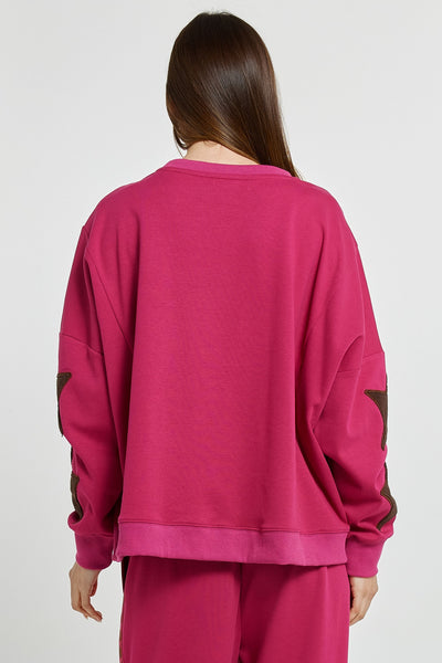 Saskia Sweatshirt Mulberry