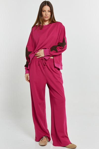 Saskia TrackPant Mulberry