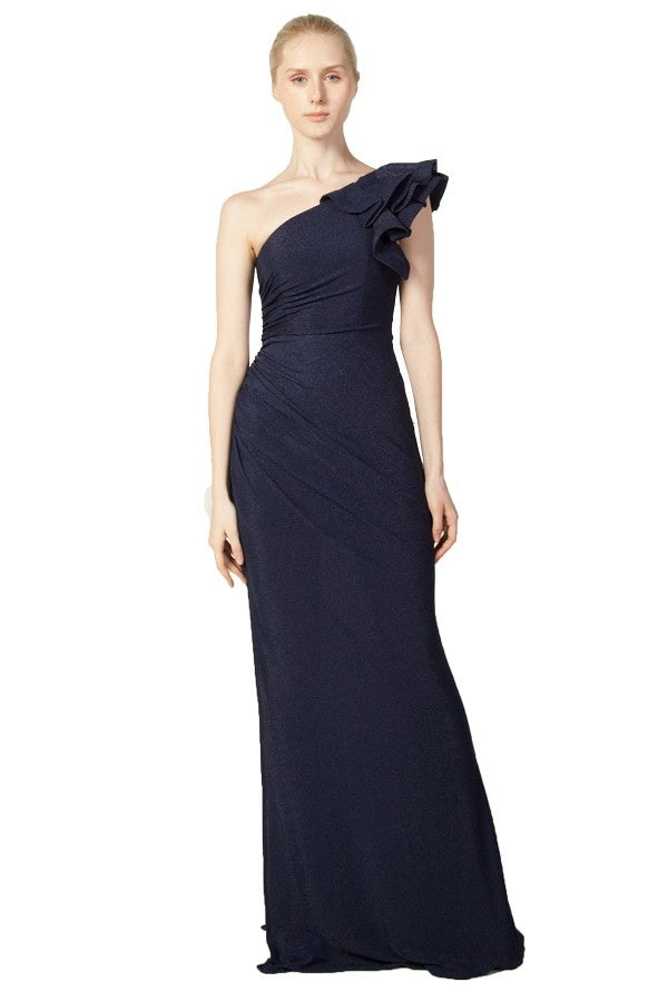 Sigrid Stretch Gown Navy