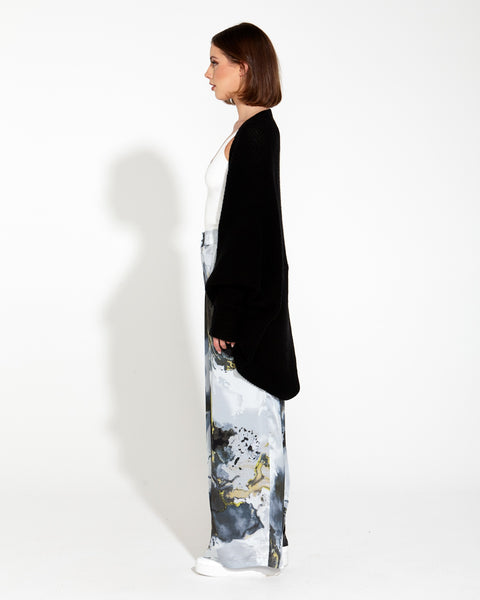 Jacqueline Cocoon Cardi Black