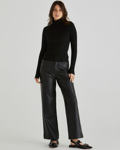 Sola Faux Leather Pant
