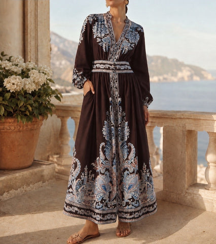 Sundance Placement Print Dress
