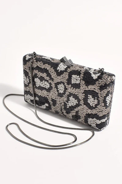 Sequin Patterned Clutch
