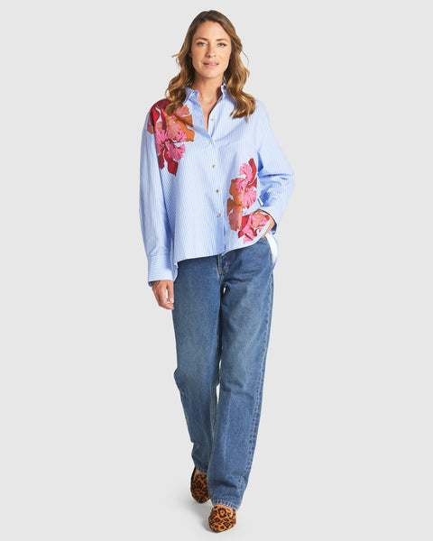 Sweet Jane Shirt Stripe - Cavorte 