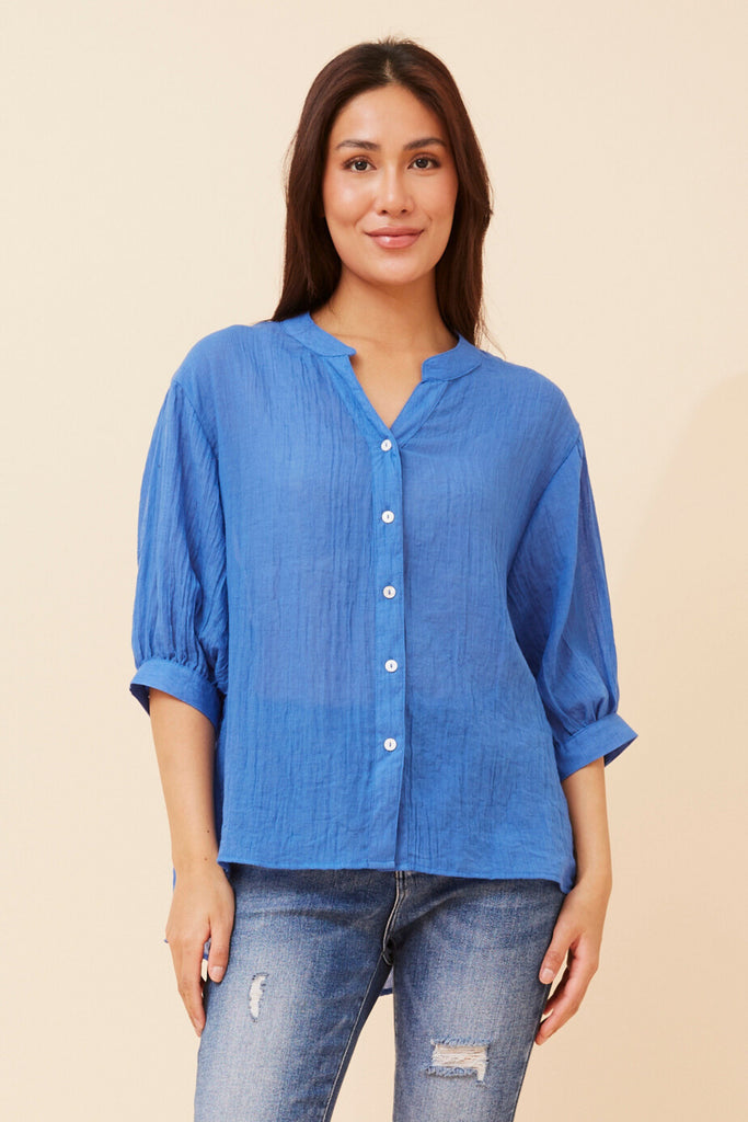 Celeste Blouse Classic Blue