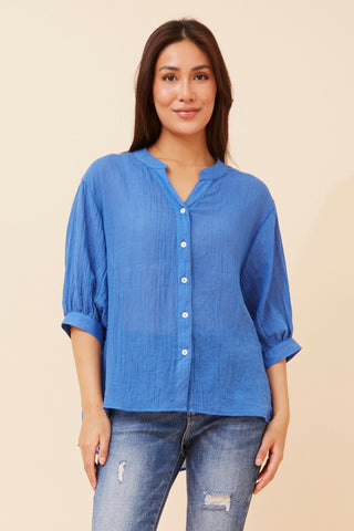 Celeste Blouse Classic Blue