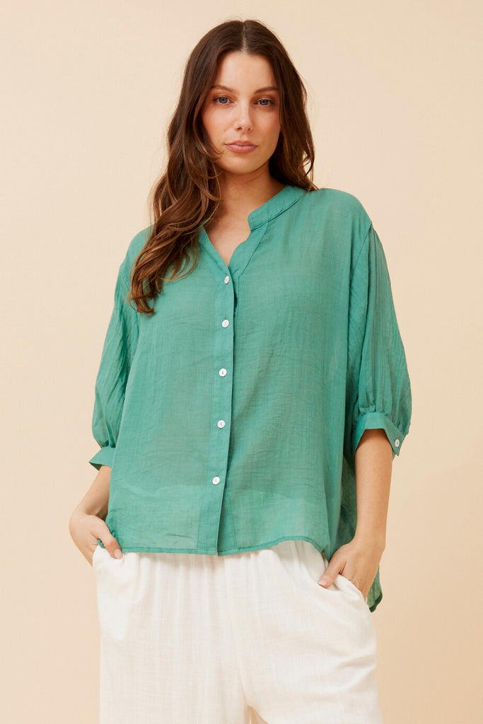 Celeste Blouse Gumleaf