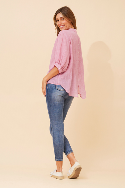 Celeste Blouse Rouge