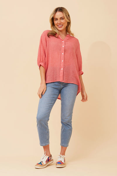 Lisa Blouse Strawberry