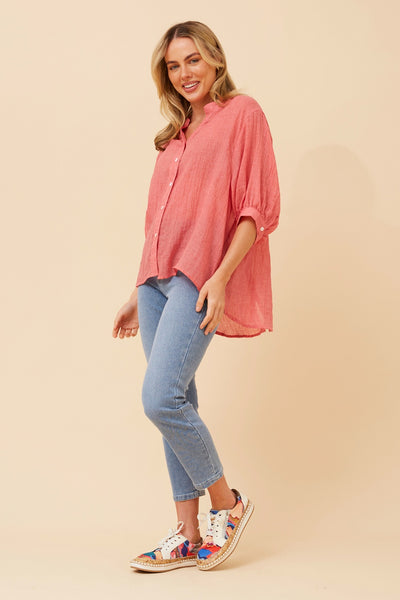Lisa Blouse Strawberry