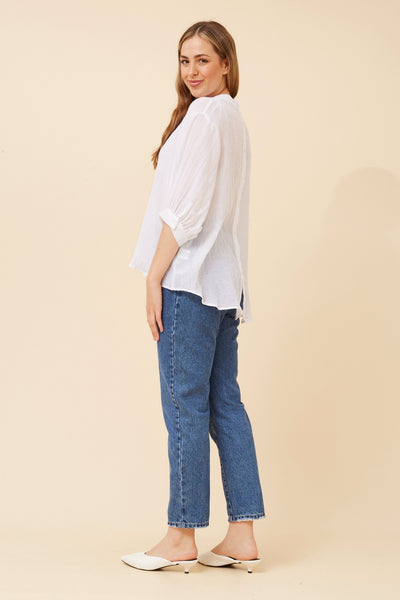 Lisa Blouse White