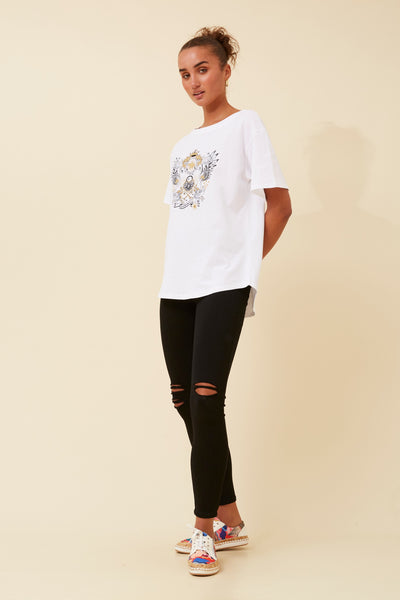 Regina Graphic Print Tee