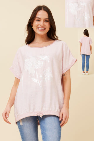 Cotone Top Pale Pink
