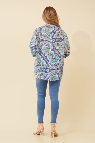 Clancy Paisley Blouse