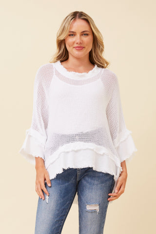 Made in Italy Cotton Top White