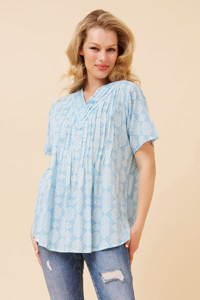 Zoey Cotton Top Blue