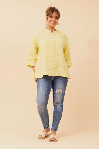 La Biancheria Nonno Shirt Lemon