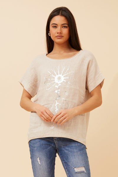 La Biancheria Top Ecru