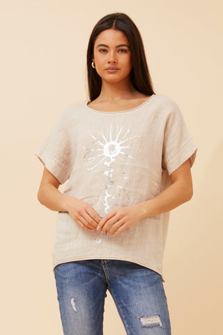 La Biancheria Top Ecru