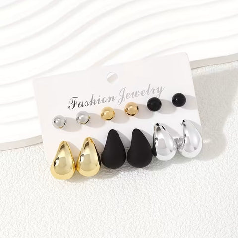 Trio Earring & Stud Set