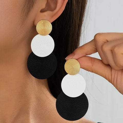 Trio Earrings BWG